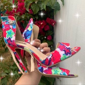 Floral heels